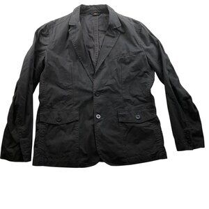 Sonoma Woman's Unstructured Blazer Jacket Large Surgeon's Cuffs